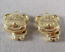 50% OFF!! Tiger Charm (18K Gold Plated) 1pc (0576)