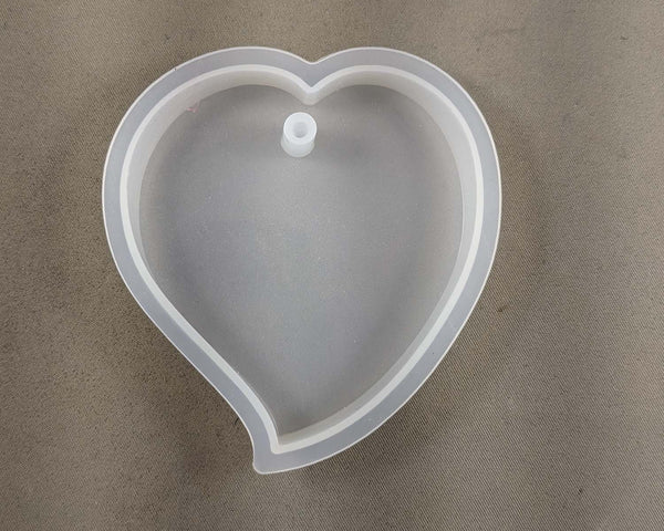 50% OFF!! Large Silicone Resin Mold Heart 7cm 1pc (2135)
