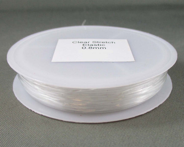 Clear Stretch Elastic 0.8mm - 10 meters 1pc (4000)