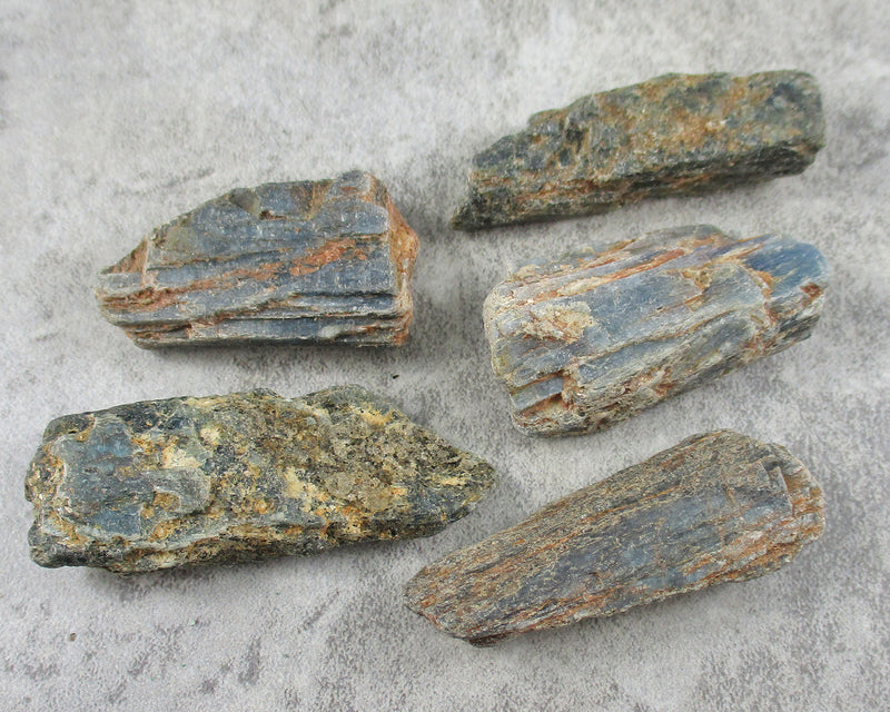 Blue Kyanite Raw Crystal 1pc J034