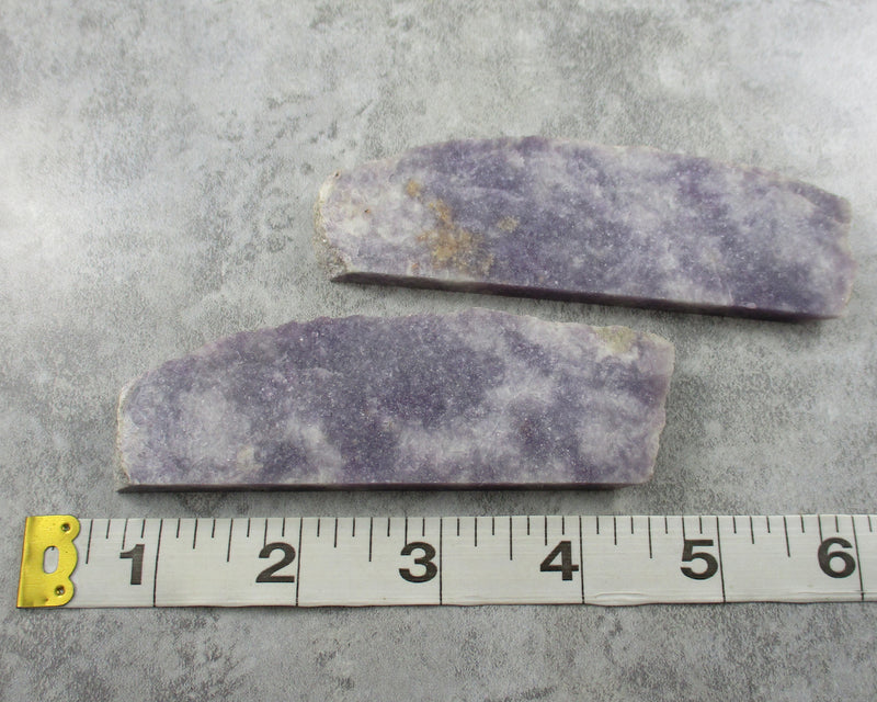 Lepidolite Stone Slice 1pc J045