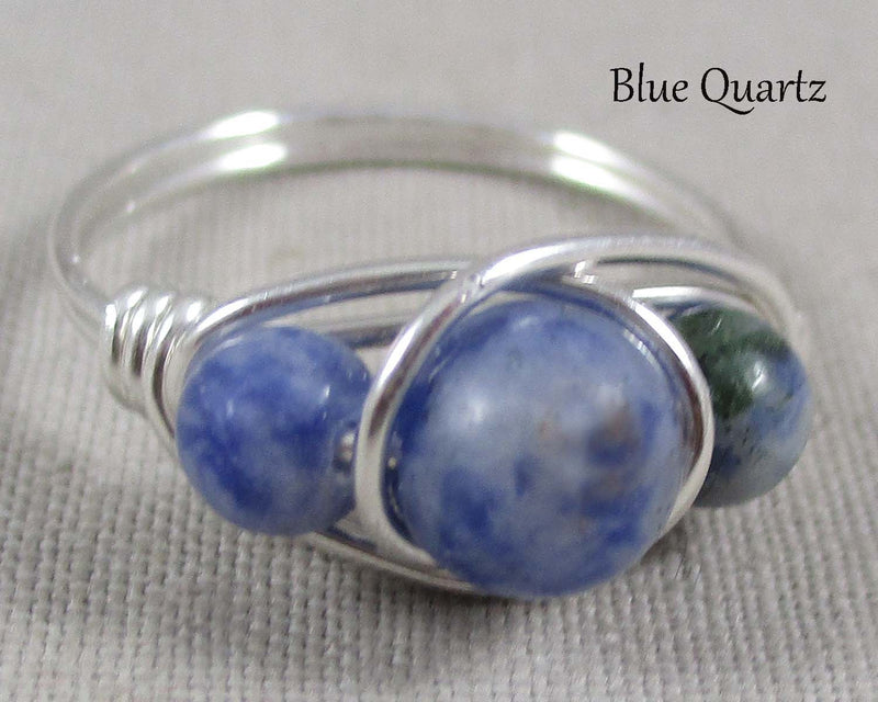 35% OFF!  ON SALE!  Tegan's Hand Crafted Wire Wrap Rings!