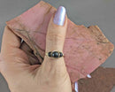 Shungite Wire Wrapped Ring 1pc (Custom Sizes)
