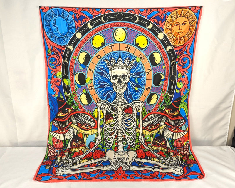 Skeleton Tapestry 37"x30"  (4018)