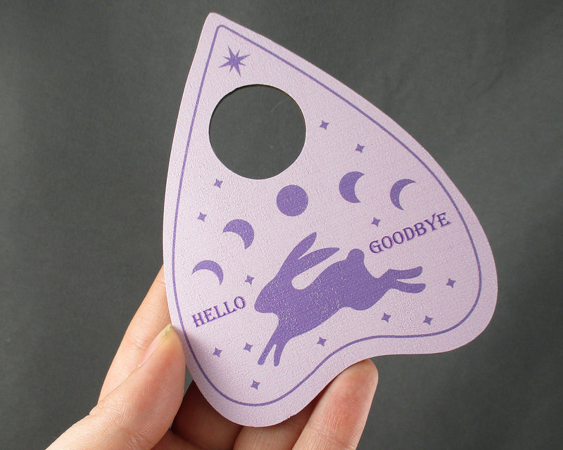 Purple Spirit Board with Rabbit Design 1pc 4050-B