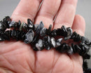 Snowflake Obsidian Beads Chip Strand 33" Med (G048-1)