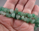 Aventurine Beads Chip Strand 32" Med (G021-2)