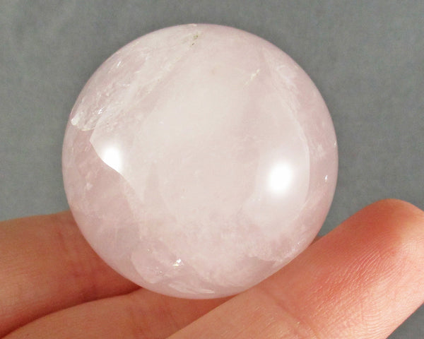 Rose Quartz Crystal Sphere 35mm (1.3") 1pc J001