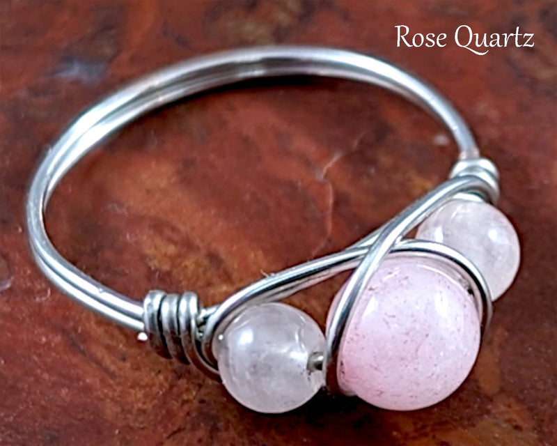 35% OFF!  ON SALE!  Tegan's Hand Crafted Wire Wrap Rings!