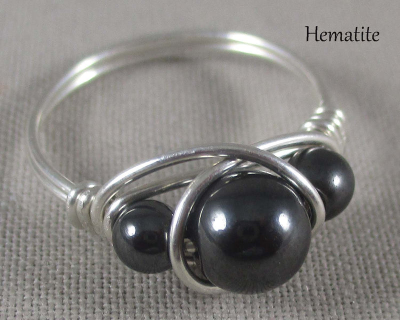 35% OFF!  ON SALE!  Tegan's Hand Crafted Wire Wrap Rings!