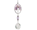 Amethyst Tree Sun Catcher 1pc Z099