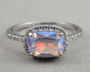 Mystic Crystal Ring Size 8 (Vintage) H003-17