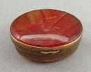 RARE!  Antique Agate Pill / Snuff Box (Vintage) H003-20
