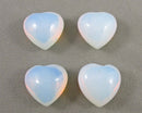 Opalite Gemstone Hearts 15mm 2pcs C050