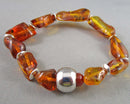 Amber Bracelet (Vintage) H095-22