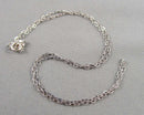 1.5mm Oval Chain Necklace 925 Sterling Silver H003-27