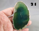 You Choose! Agate Stone Slice (Drilled)