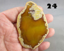 You Choose! Agate Stone Slice (Drilled)