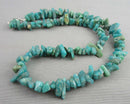 Amazonite Gemstone Necklace (Vintage) H125-3