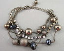Rhinestone Crystal Bracelet (Vintage) H125-5