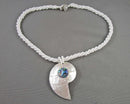 Abalone Shell Pendant Necklace H069-8