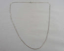 0.9mm Round Link Chain Necklace 925 Sterling Silver H125-6