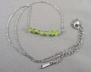 Peridot Gemstone Necklace Z090**