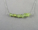 Peridot Gemstone Necklace Z090**