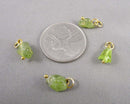 Peridot Gemstone Charm Pendant 1pc Z089