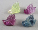 Dragon Rainbow Fluorite Bead (Drilled) 1pc Z098