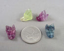 Dragon Rainbow Fluorite Bead (Drilled) 1pc Z098