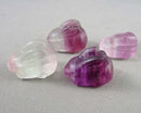 Rabbit Rainbow Fluorite Bead (Drilled) 1pc Z101