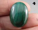 You Choose!  Malachite Gemstone Cabochon 25x18mm
