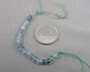Rainbow Fluorite Beads 4mm Faceted Round C428