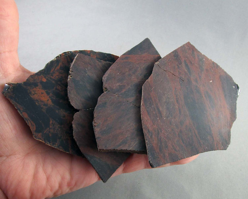 Mahogany Obsidian Stone Slice 1pc Z022