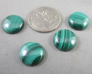 Malachite Gemstone Cabochon 15mm C600