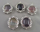 You Choose!  Rainbow Fluorite Gemstone Pendant