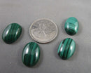 Malachite Gemstone Cabochon 18x13mm C601