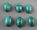 Malachite Gemstone Cabochon 7x5mm C137