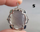 You Choose!  Rainbow Fluorite Gemstone Pendant