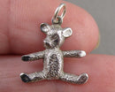 Teddy Bear Pendant 925 Sterling Silver (Vintage) H131-5