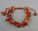 Carnelian Gemstone Bracelet (Vintage) H045-5