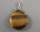 Tiger Eye Gemstone Pendant H045-12