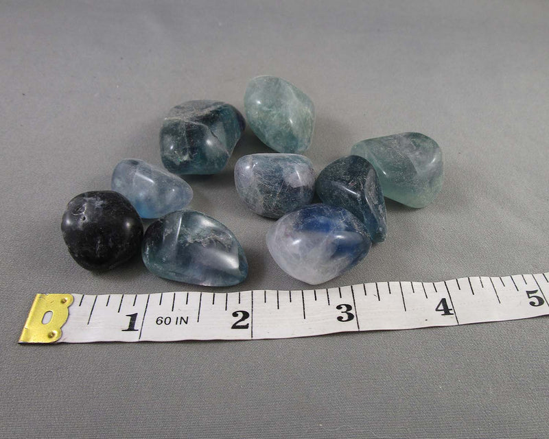 Aqua Blue Fluorite Polished Crystal 1pc Z012