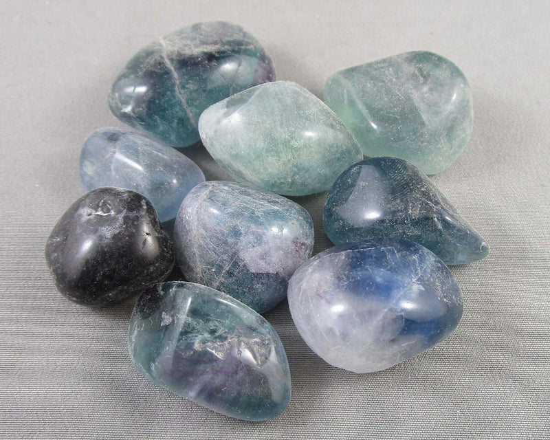 Aqua Blue Fluorite Polished Crystal 1pc Z012