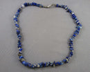 Lapis Lazuli Gemstone Necklace H045-16 (Vintage)