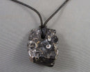 Turitella Agate Pendant Necklace (Vintage) H045-19
