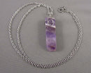 Amethyst Gemstone Pendant Necklace H131-19