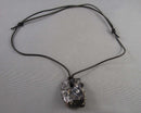Turitella Agate Pendant Necklace (Vintage) H045-19