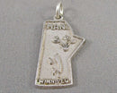 Winnipeg Manitoba Pendant 925 Sterling Silver (Vintage) H131-20